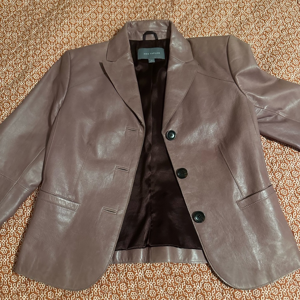 Vintage leather jacket
